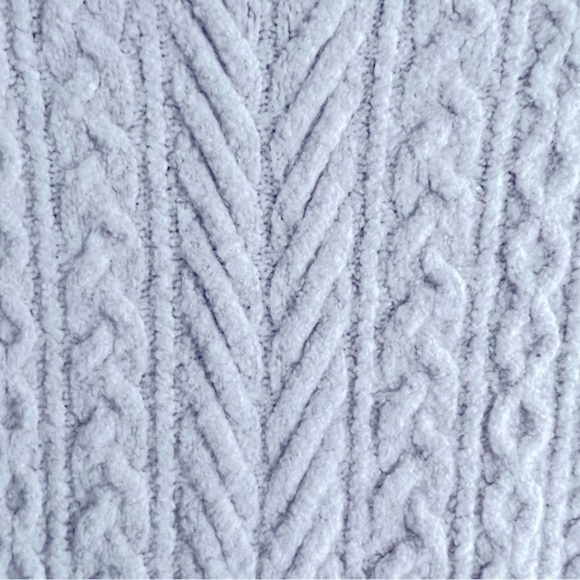 LOFT Cream Cable Knit Turtleneck Sweater Vest S - Picture 5 of 11